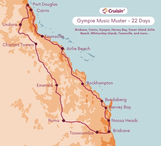 Gympie Music Muster Getaway