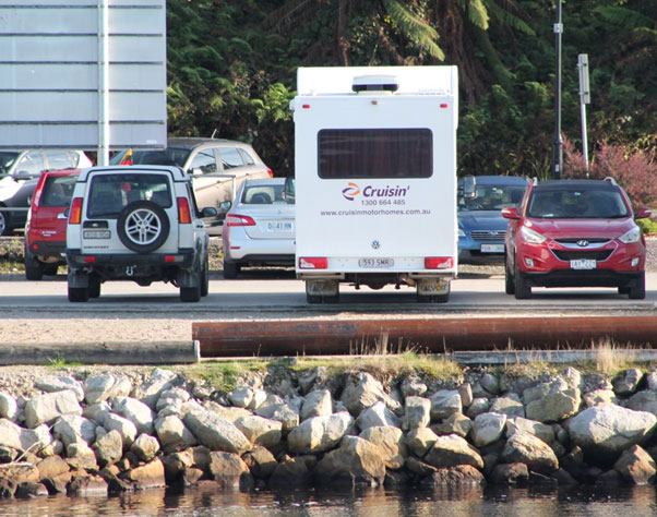 Cruisin’ Ultimate Romantic Escape By Chris Patch Cruisin Motorhomes near Gordon River Cruise, Strahan