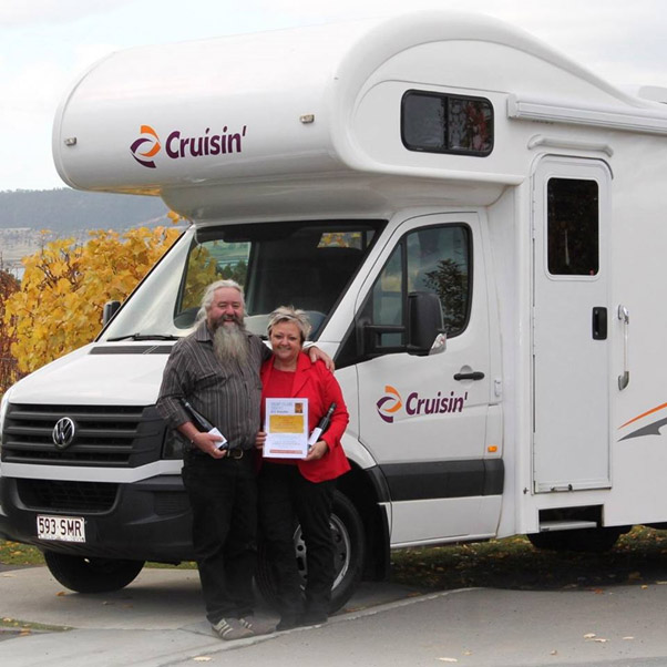 Cruisin’ Ultimate Romantic Escape By Chris Patch Happy Motorhome Couple Australia