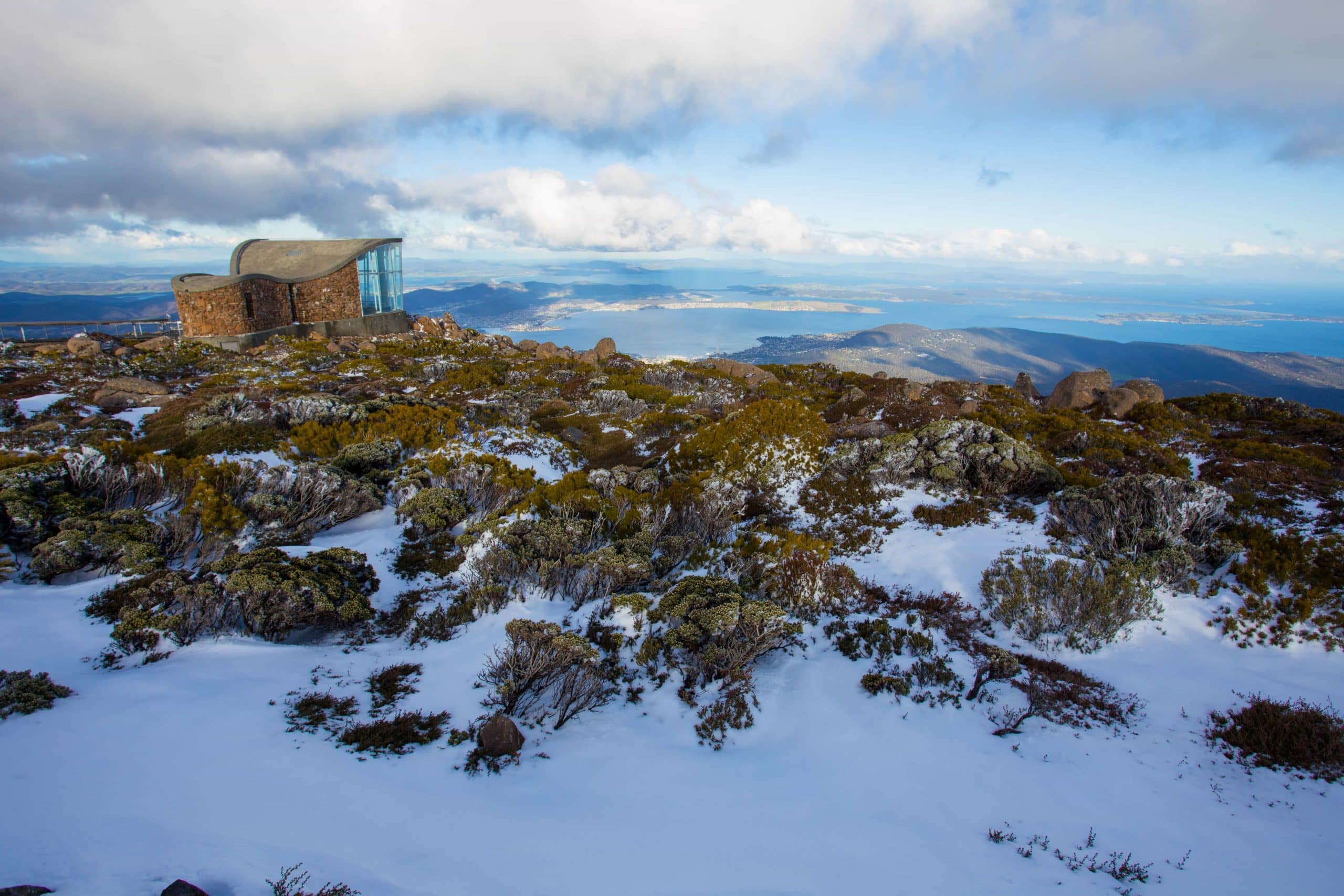 Mt Wellington Snow