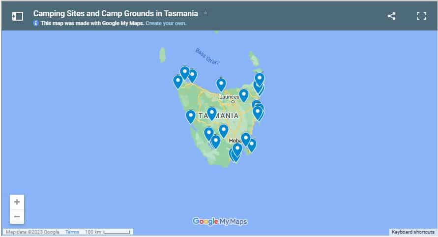 Best Campsites and Camp Grounds In Tasmania