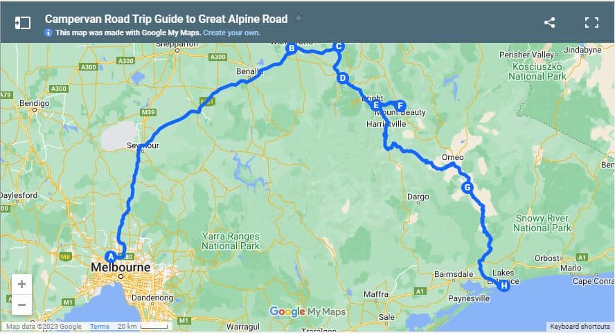 Campervan Road Trip Guide to Great Alpine Road
