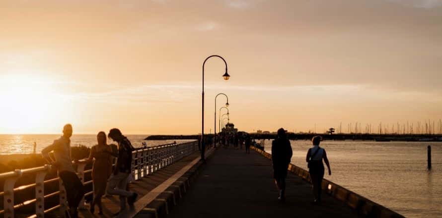 St. Kilda Pier A Twilight Stroll by the Sea