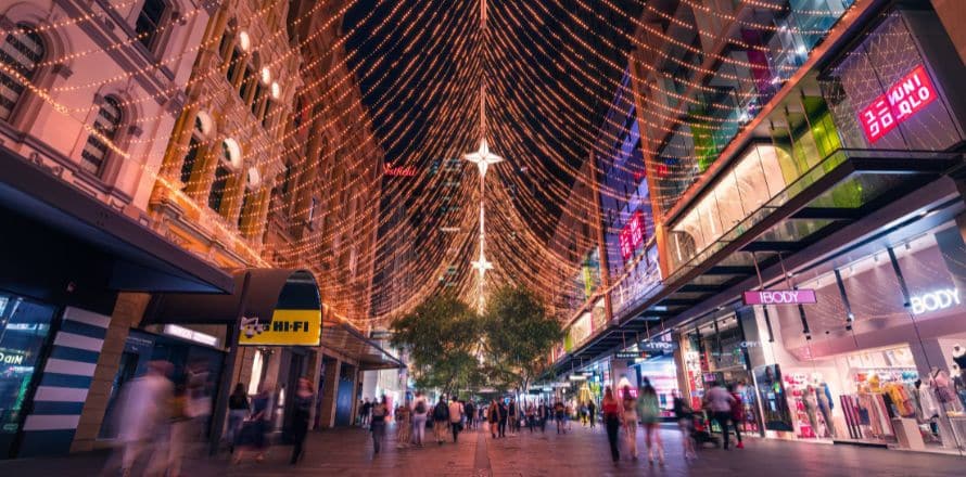 Spectacular Christmas Lights Illuminating Sydney’s Nightscape