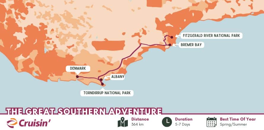 Albany to Bremer Bay (The Great Southern Adventure)